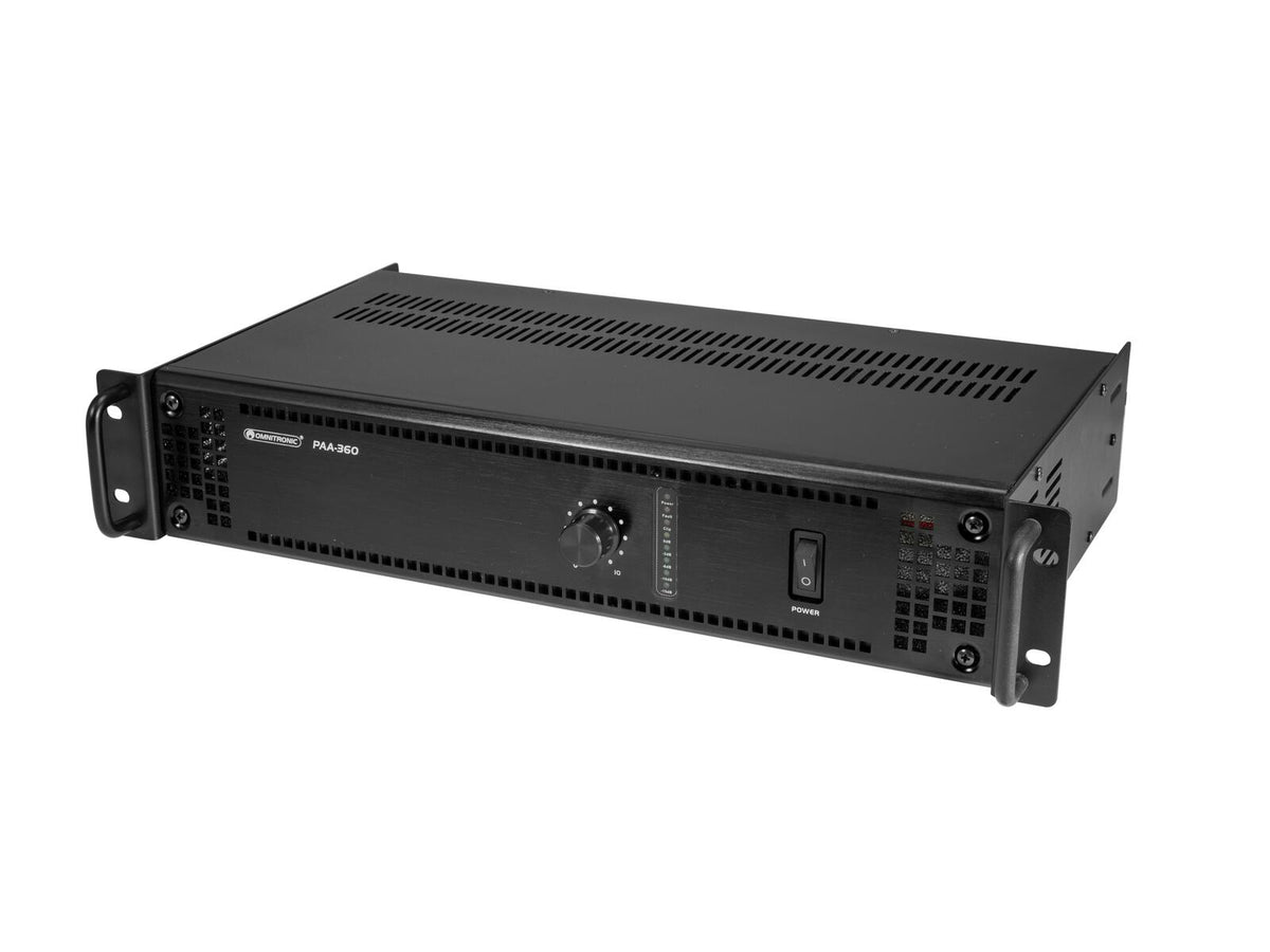 Omnitronic PAA-360 ELA-Verstärker – Ansicht 2