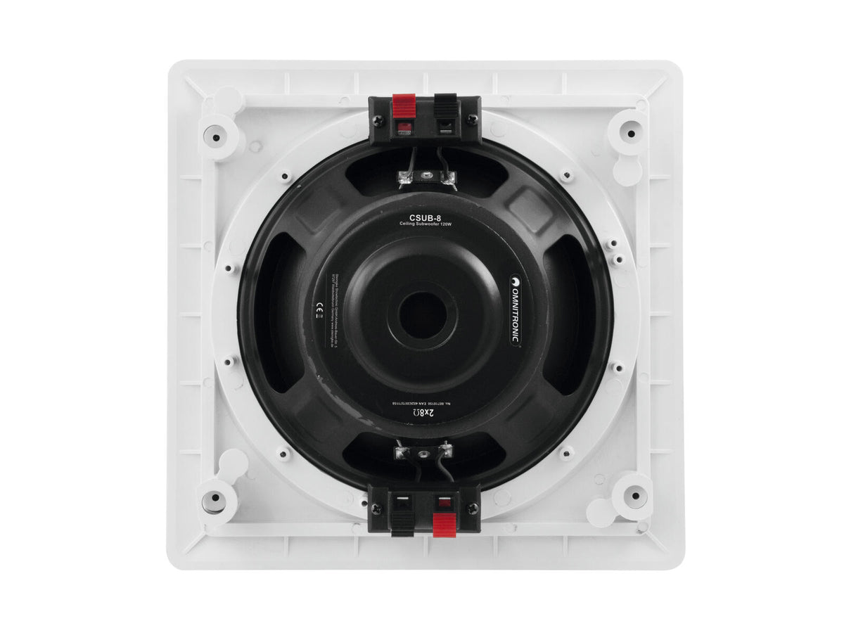 Omnitronic CSUB-8 Decken-Subwoofer – Ansicht 4