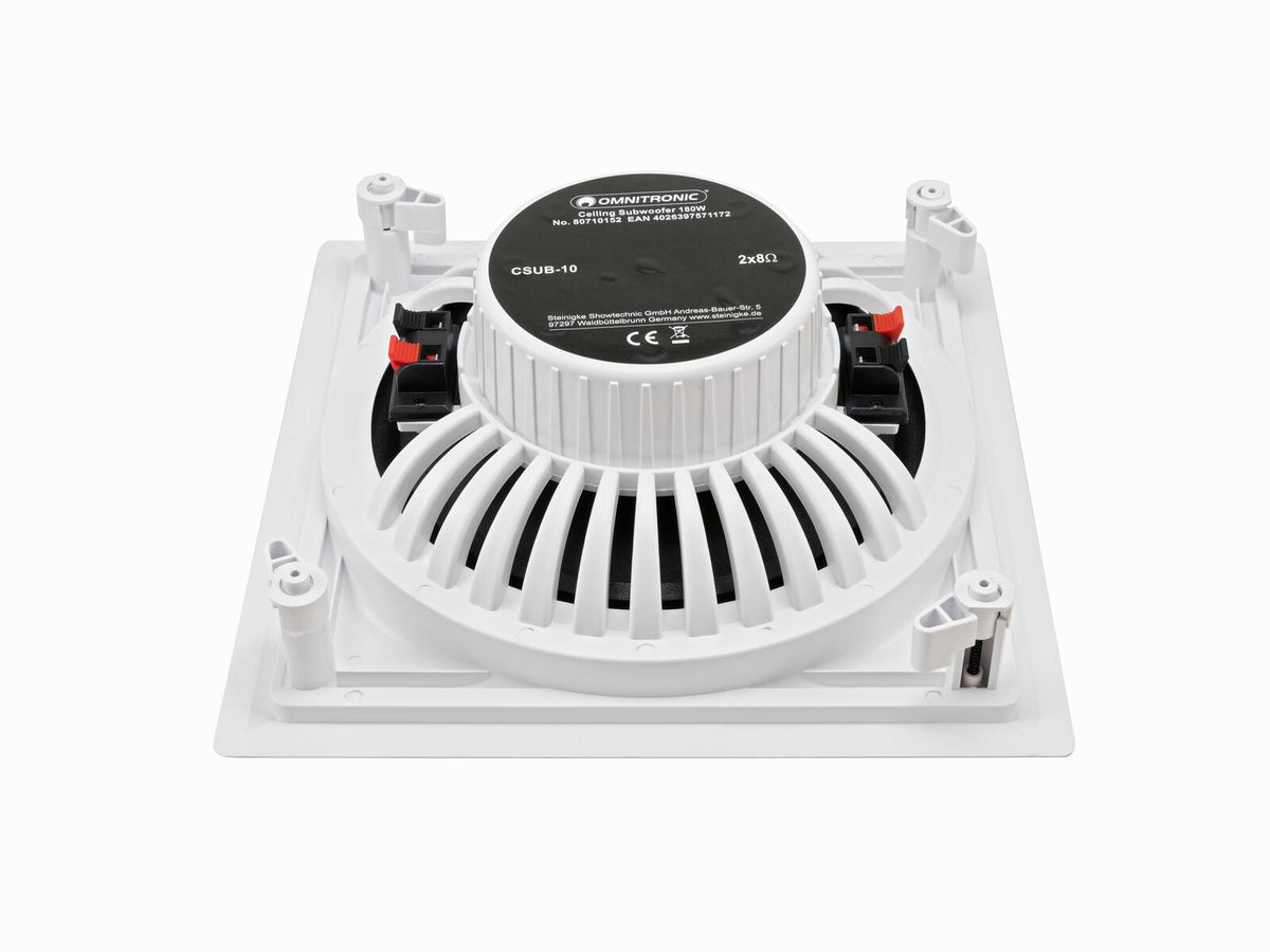 Omnitronic CSUB-10 Decken-Subwoofer – Ansicht 3