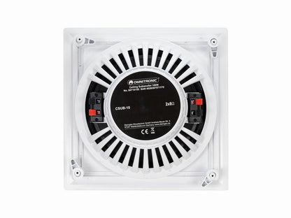 Omnitronic CSUB-10 Decken-Subwoofer – Ansicht 4