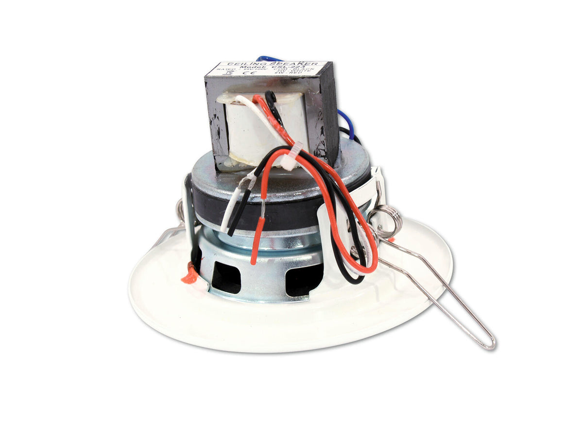Omnitronic CS-2.5W Deckenlautsprecher ws – Ansicht 3