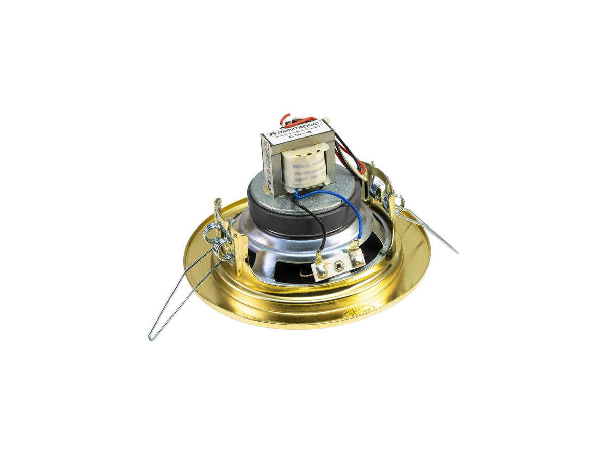 Omnitronic CS-4G Deckenlautsprecher gold – Ansicht 2