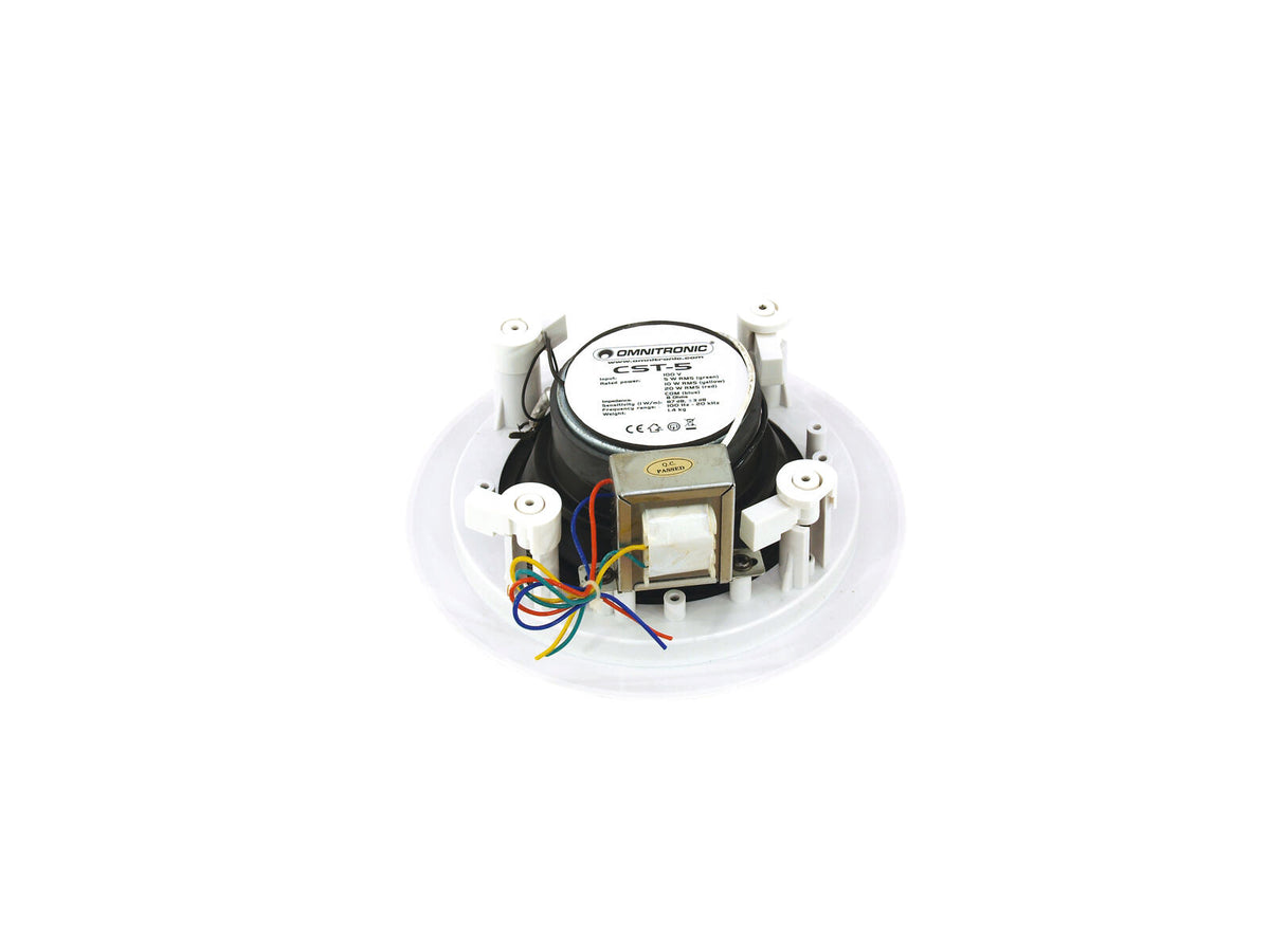 Omnitronic CST-5 2-Wege-Deckenlautsprecher – Ansicht 2