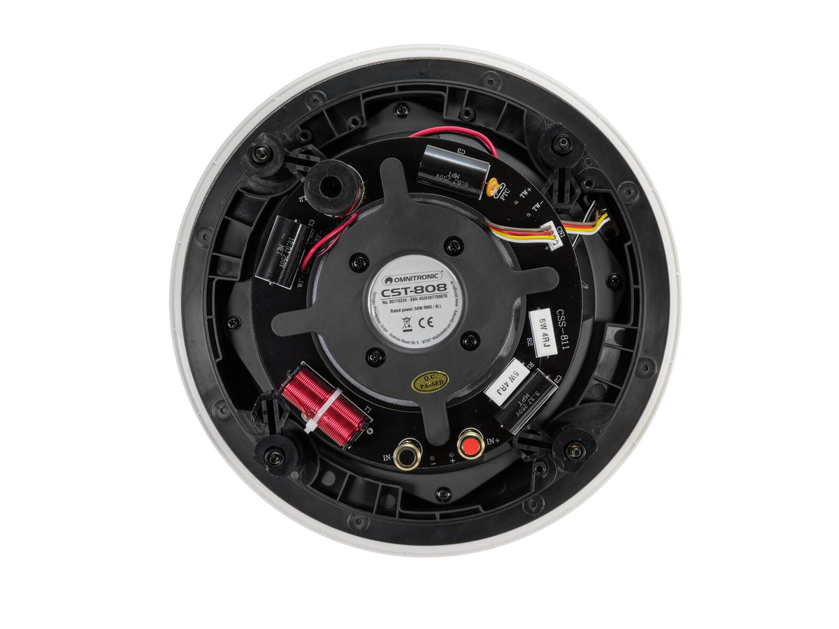 Omnitronic CST-808 2-Wege-Deckenlautsprecher – Ansicht 4