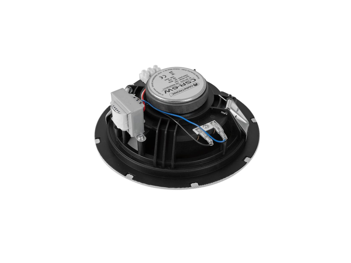 Omnitronic CSR-6W Deckenlautsprecher weiß – Ansicht 2