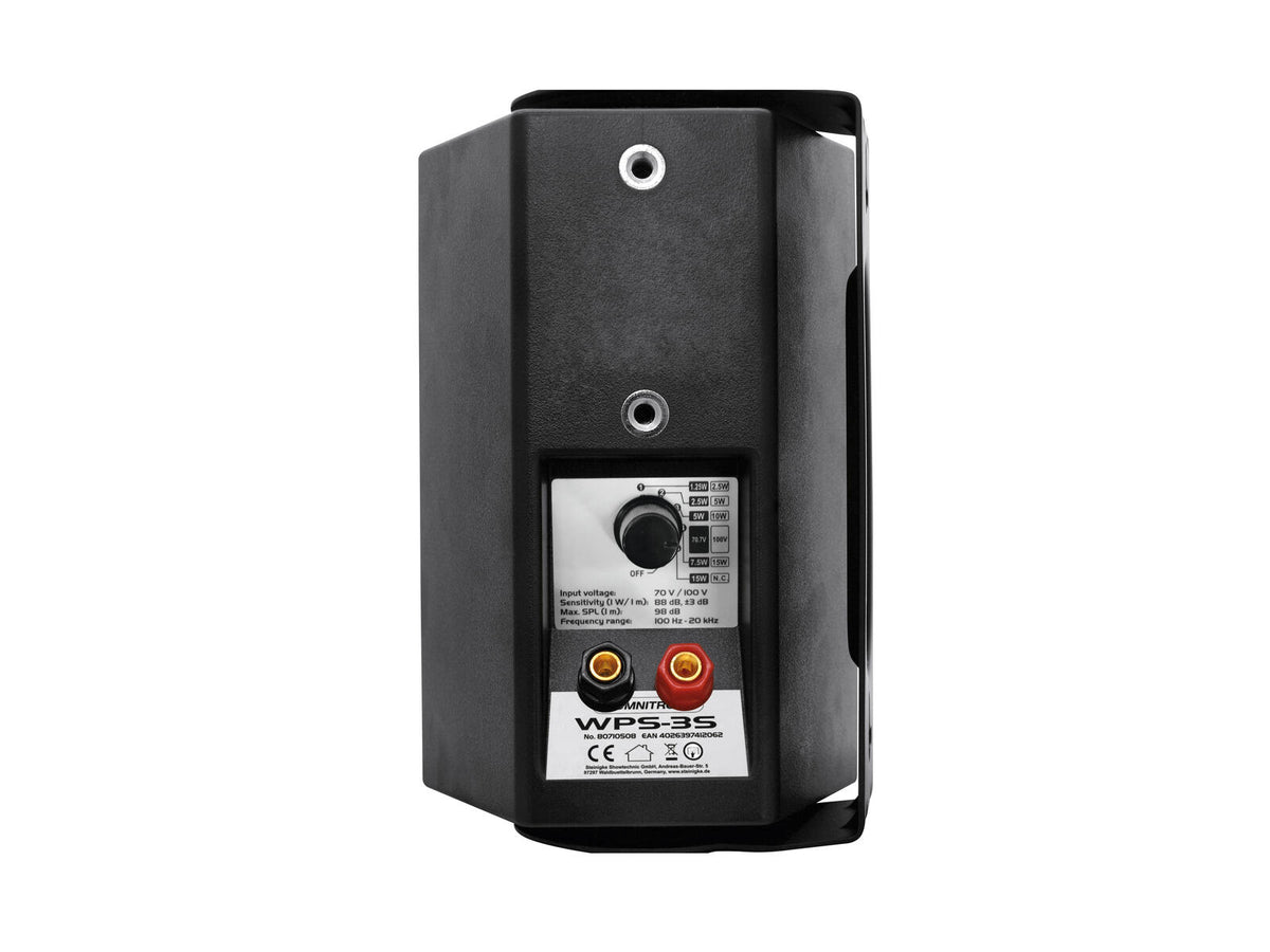 Omnitronic WPS-3S ELA-Wandlautsprecher – Ansicht 4