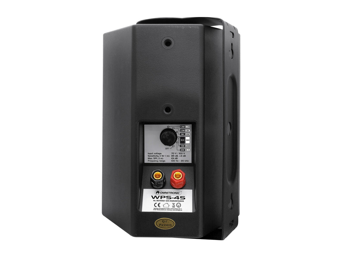 Omnitronic WPS-4S ELA-Wandlautsprecher – Ansicht 4