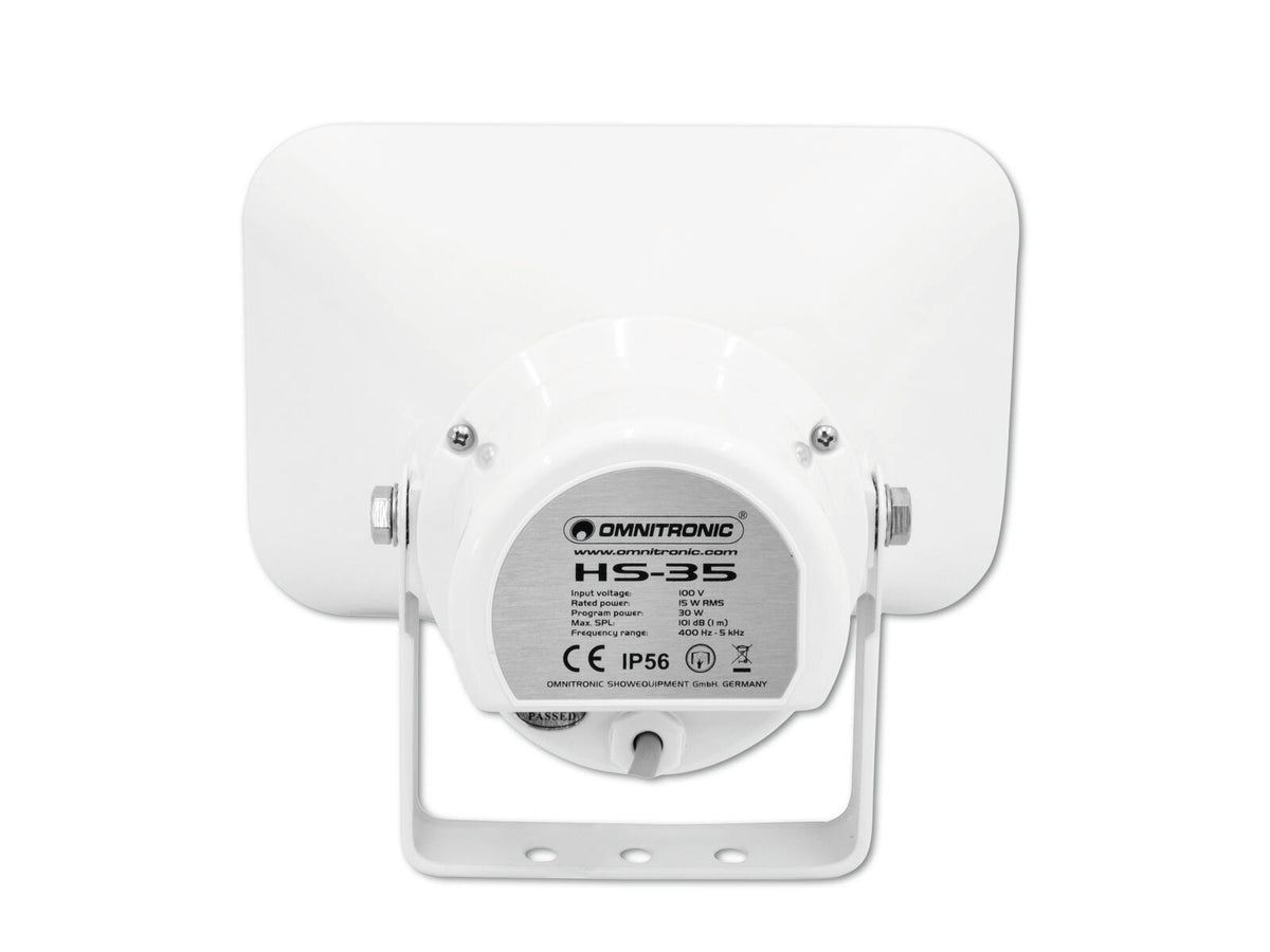 Omnitronic HS-35 Druckkammerlautsprecher – Ansicht 3
