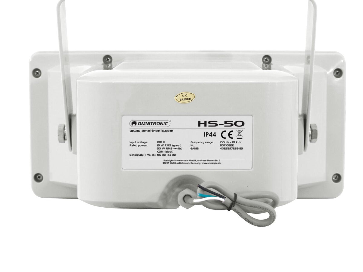 Omnitronic HS-50 Druckkammerlautsprecher – Ansicht 3