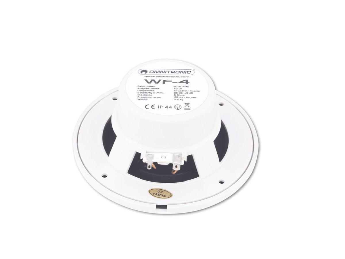 Omnitronic WF-4 Einbaulautsprecher – Ansicht 3
