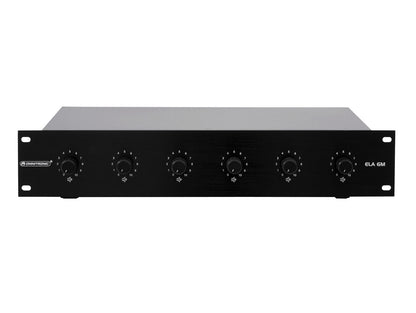 Omnitronic ELA 6M-Zonen LS-Regler 10W sw – Ansicht 6