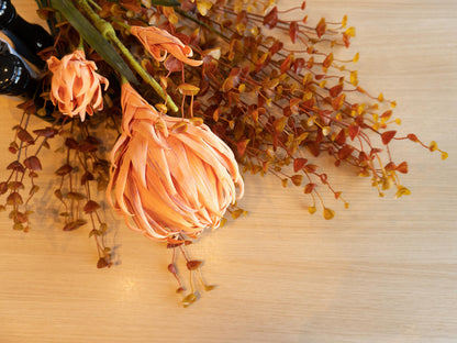 Europalms Eukalyptuszweig, künstlich, orange, 110cm – Ansicht 6