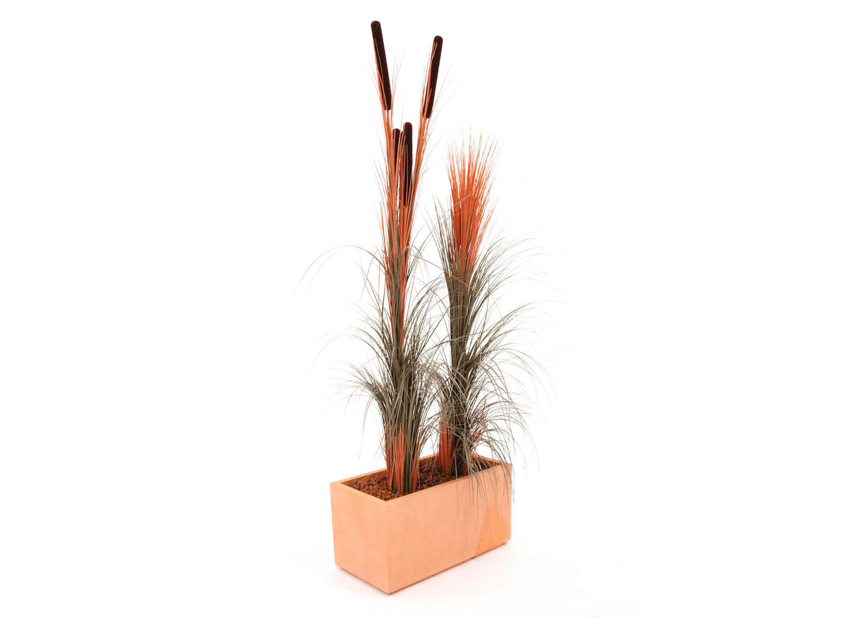 Europalms Schilfgras, künstlich, hellbraun, 127cm – Ansicht 3