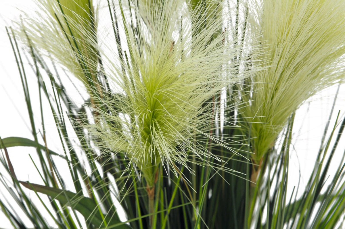 Europalms Federgras, künstlich, weiß, 60cm – Ansicht 3