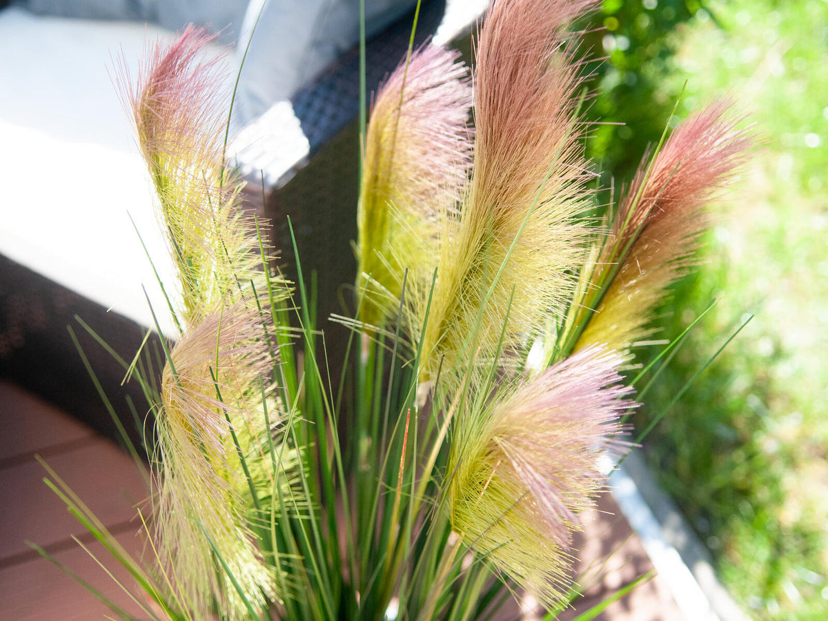 Europalms Federgras, künstlich, rosé, 90cm – Ansicht 5
