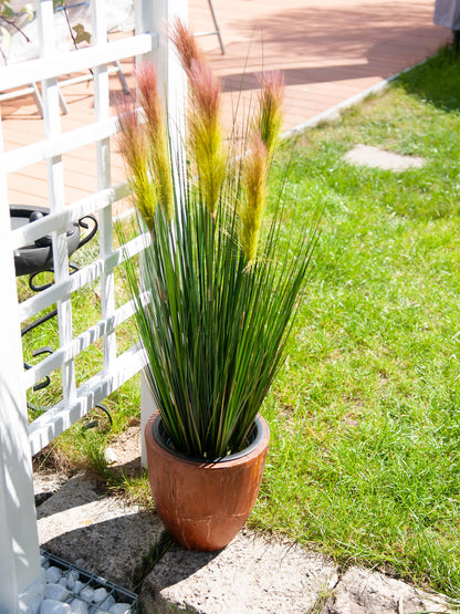 Europalms Federgras, künstlich, rosé, 90cm – Ansicht 9