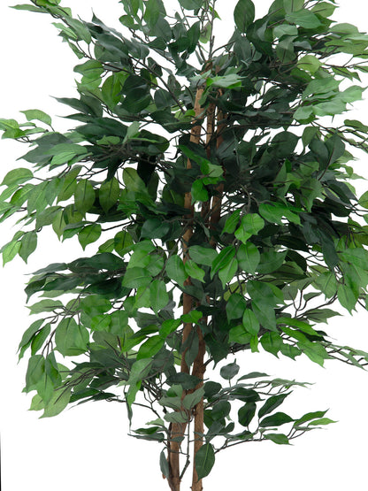 Europalms Ficus-Benjamini Multi-Stamm, Kunstpflanze, 210cm – Ansicht 2