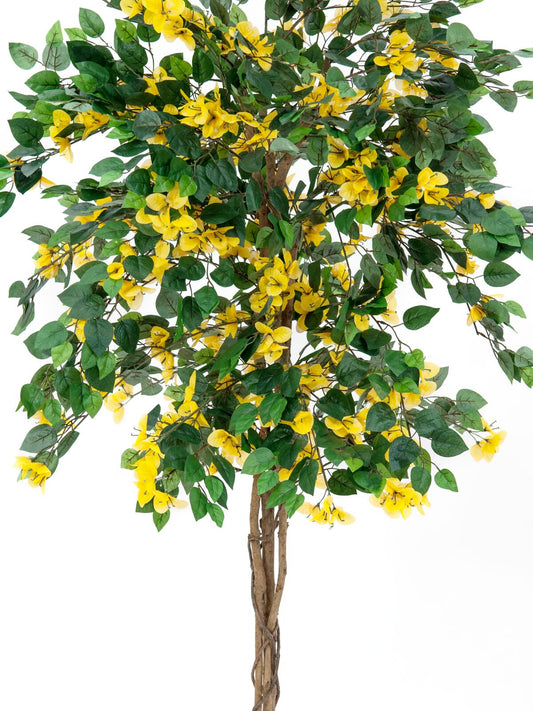 Europalms Bougainvillea, Kunstpflanze, gelb, 180cm – Ansicht 2