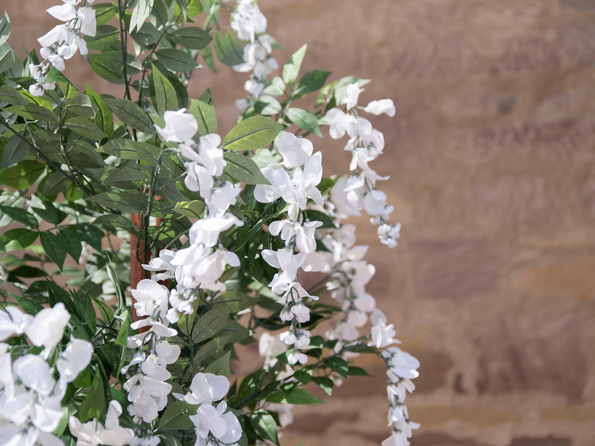 Europalms Goldregenbaum, Kunstpflanze, weiß, 180cm – Ansicht 3