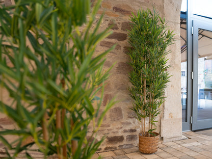 Europalms Bambus deluxe, Kunstpflanze, 120cm – Ansicht 5