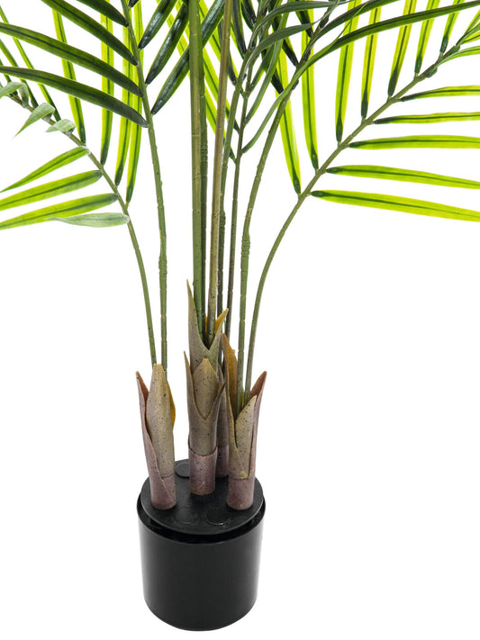 Europalms Großblatt-Areca, Kunstpflanze, 125cm – Ansicht 2
