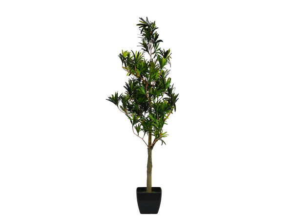 Europalms Steineibe, Kunstpflanze, 90cm