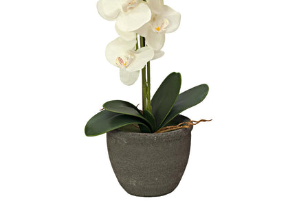 Europalms Orchidee, Kunstpflanze, cremefarben, 80cm – Ansicht 4