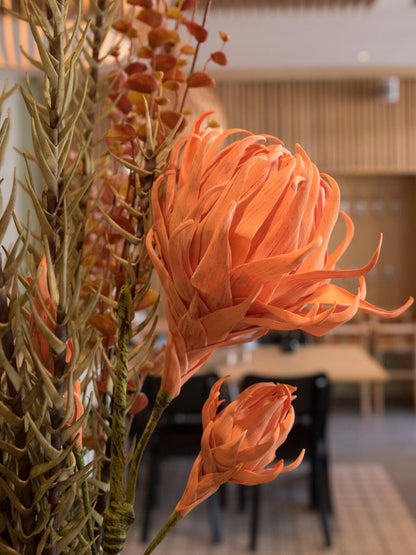 Europalms Dahlienzweig (EVA), künstlich, orange – Ansicht 7