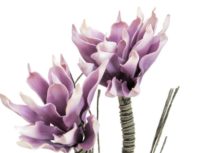 Europalms Magnolienzweig (EVA), künstlich, violett – Ansicht 2