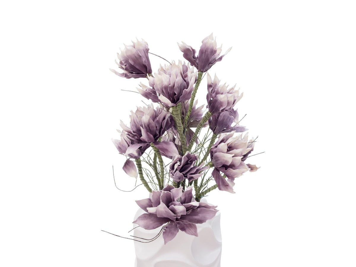 Europalms Magnolienzweig (EVA), künstlich, violett – Ansicht 4