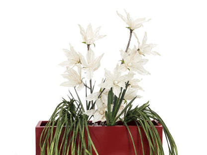 Europalms Clematiszweig (EVA), künstlich, weiß – Ansicht 4