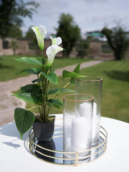 Europalms Calla mini, Kunstpflanze, weiß, 43cm – Ansicht 5
