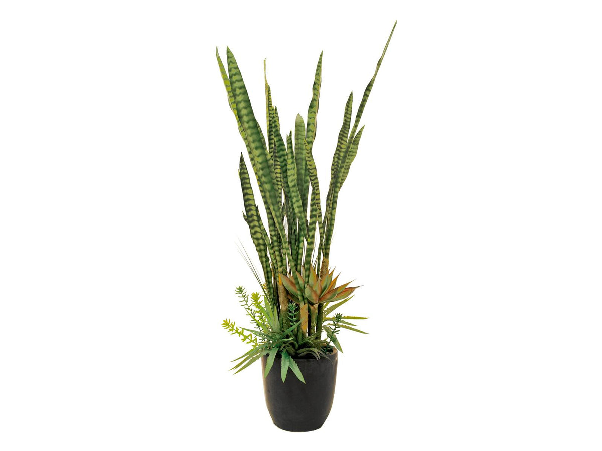 Europalms Sukkulenten-Mix, Kunstpflanze, 190cm