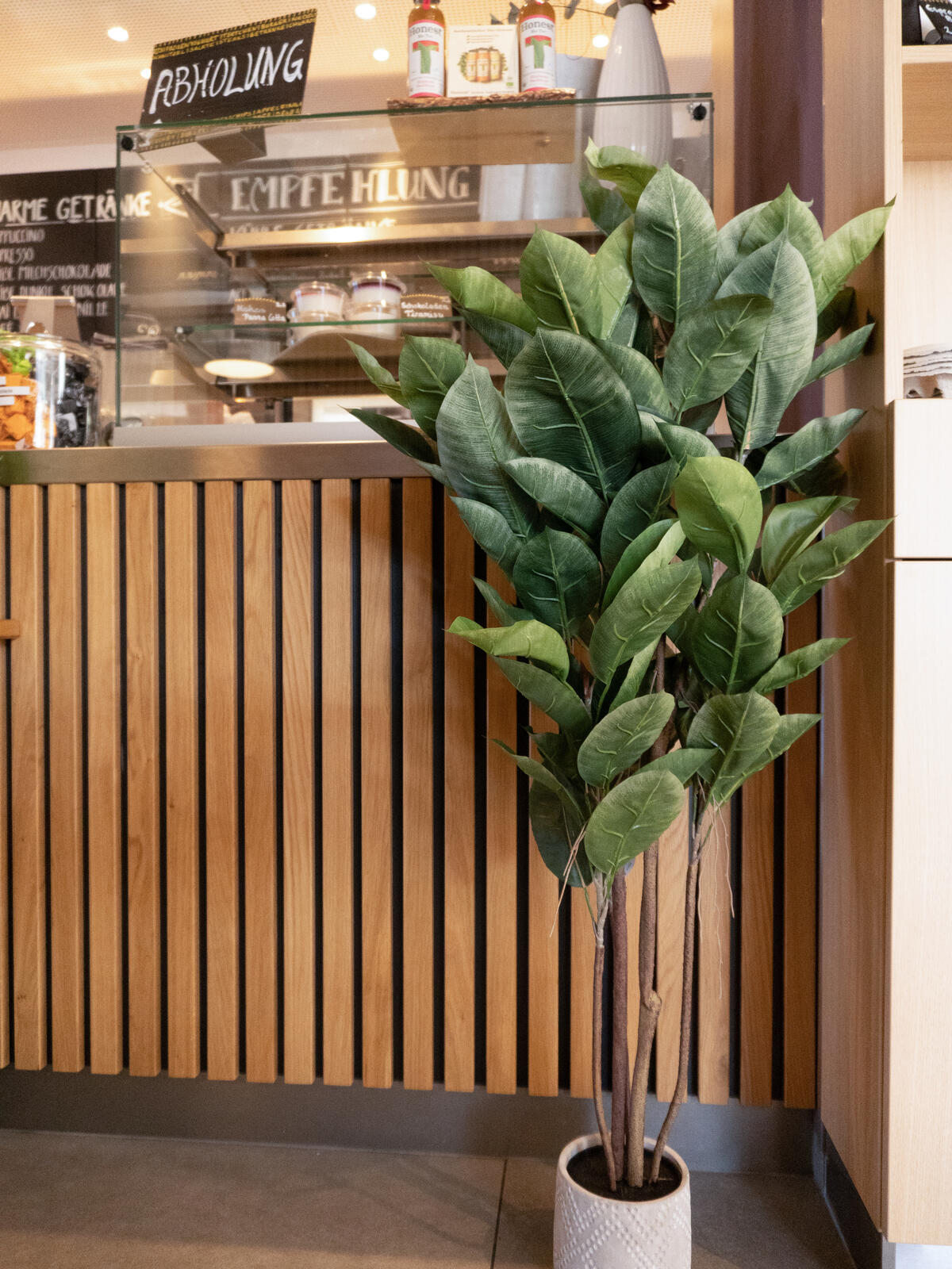Europalms Gummibaum, Kunstpflanze, 120cm – Ansicht 8
