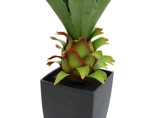 Europalms Agave im Topf, Kunstpflanze, 75cm – Ansicht 2