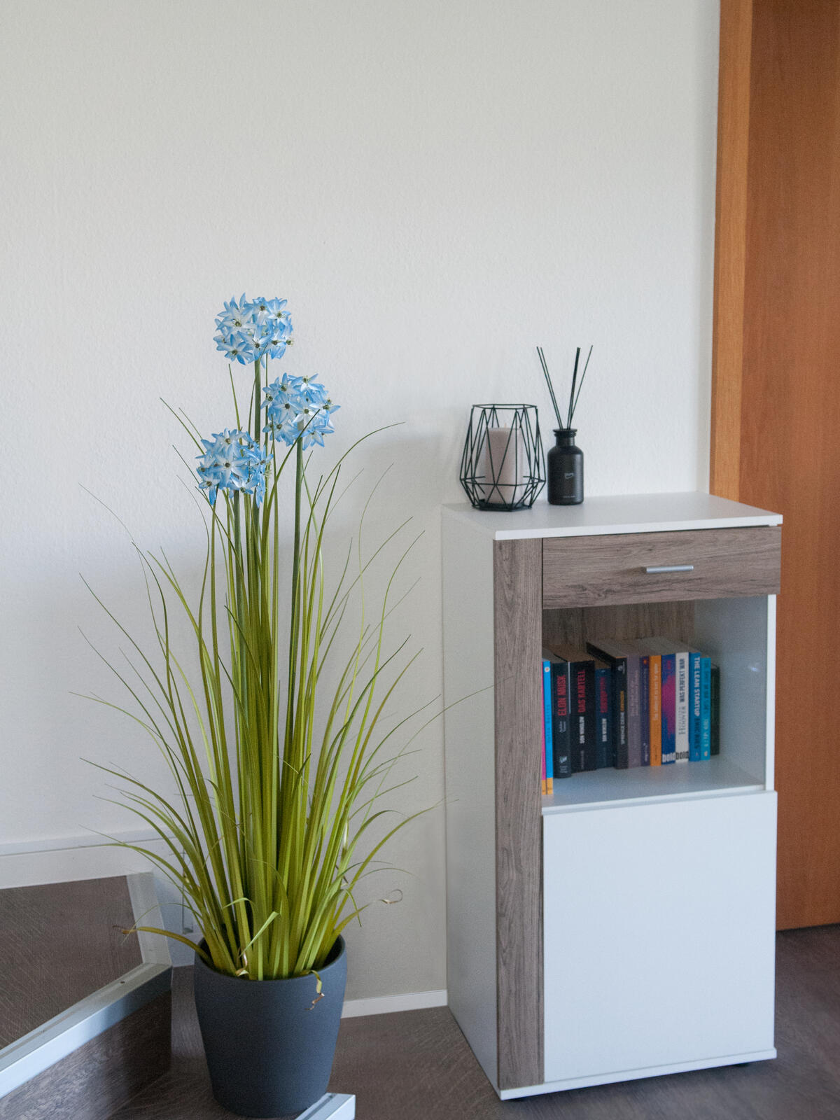 Europalms Alliumgras, Kunstpflanze, blau, 120 cm – Ansicht 5