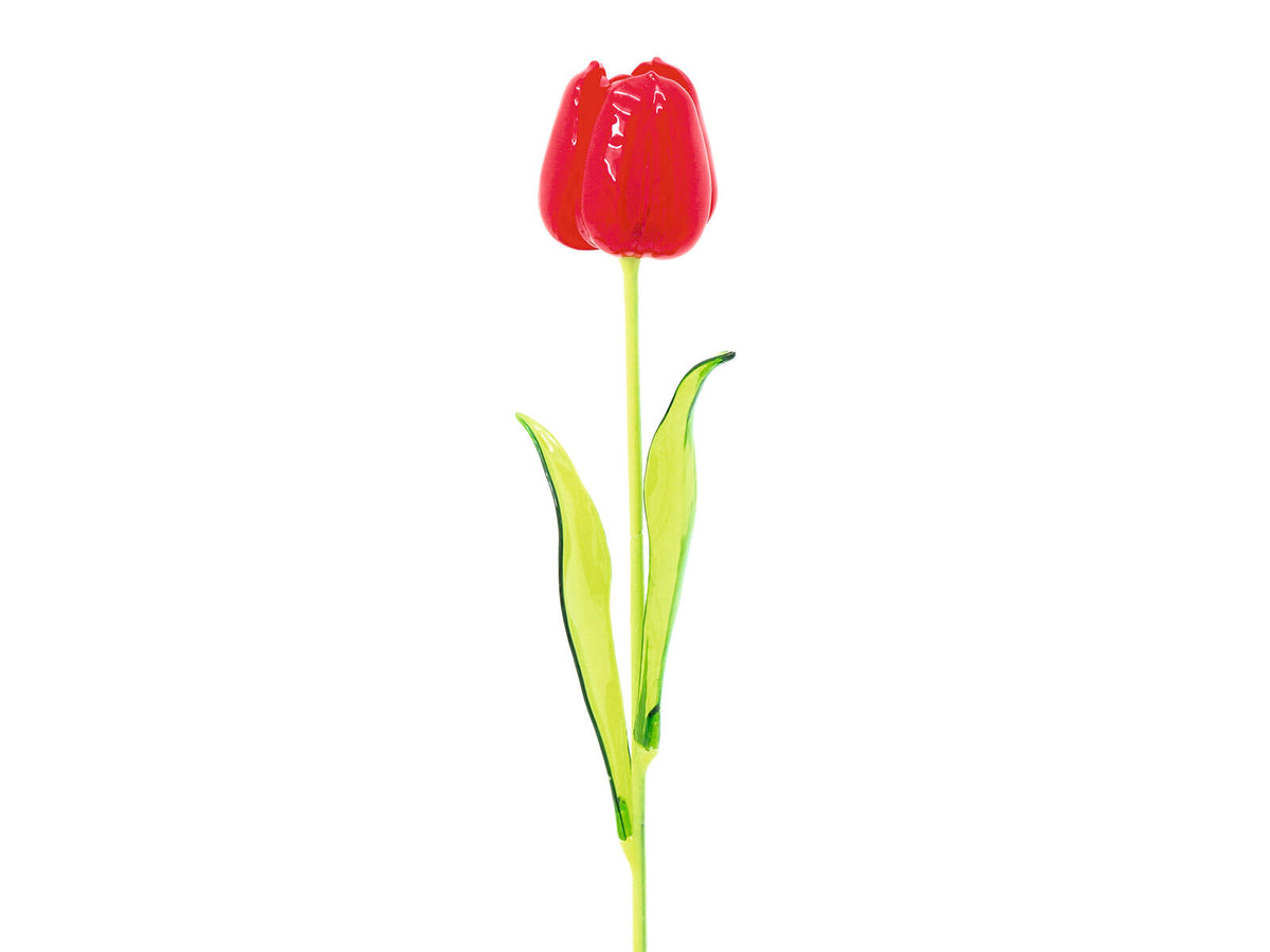 Europalms Kristalltulpe, Kunstblume, rot, 61cm 12x – Ansicht 2