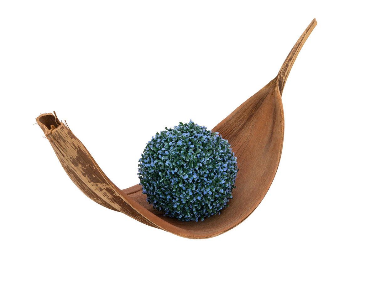 Europalms Graskugel, künstlich, blau, 22cm – Ansicht 2