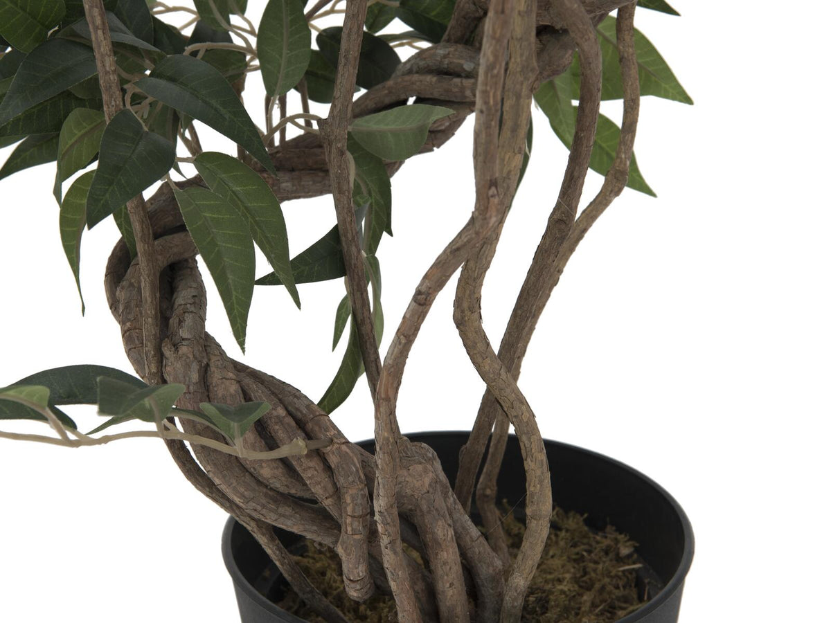 Europalms Ficus Multi Spiralstamm, Kunstpflanze, 130cm – Ansicht 3