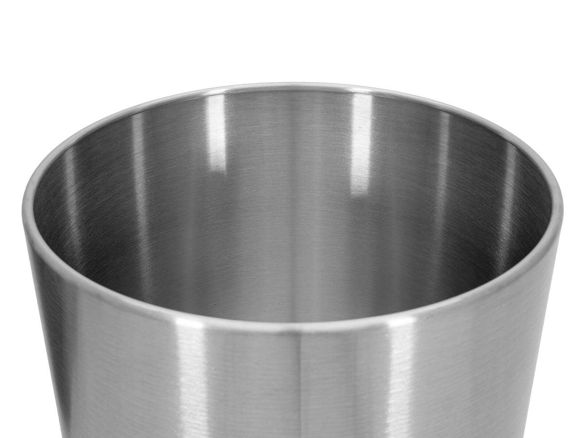 Europalms STEELECHT-35 Nova, Edelstahlübertopf, Ø35cm – Ansicht 3