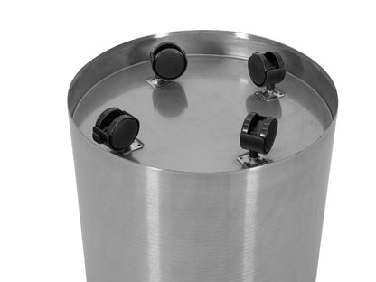 Europalms STEELECHT-40 Nova, Edelstahlübertopf, Ø40cm – Ansicht 2