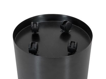 Europalms STEELECHT-40 Nova, Edelstahlübertopf, anthrazit, Ø40cm – Ansicht 2