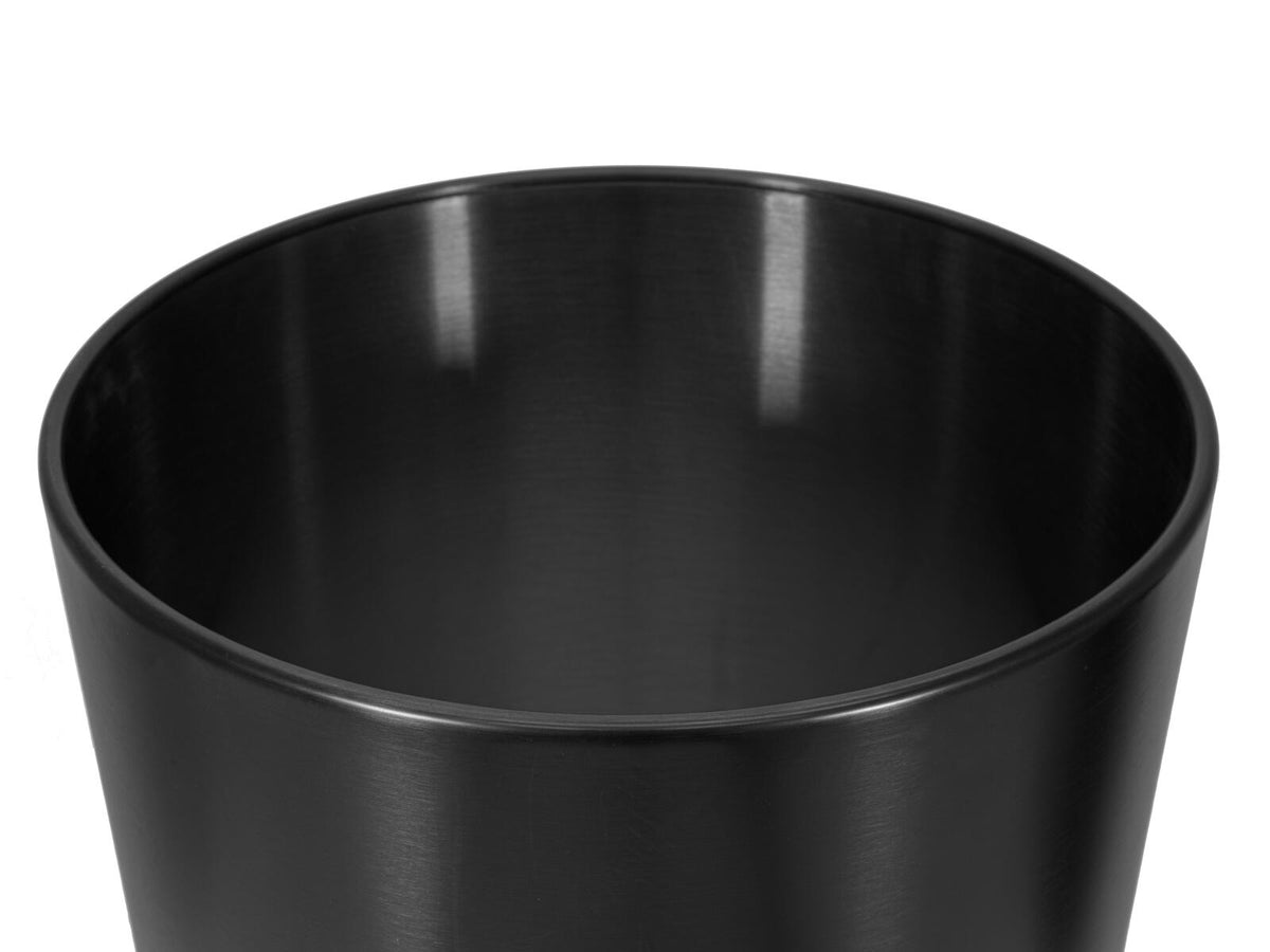 Europalms STEELECHT-40 Nova, Edelstahlübertopf, anthrazit, Ø40cm – Ansicht 3