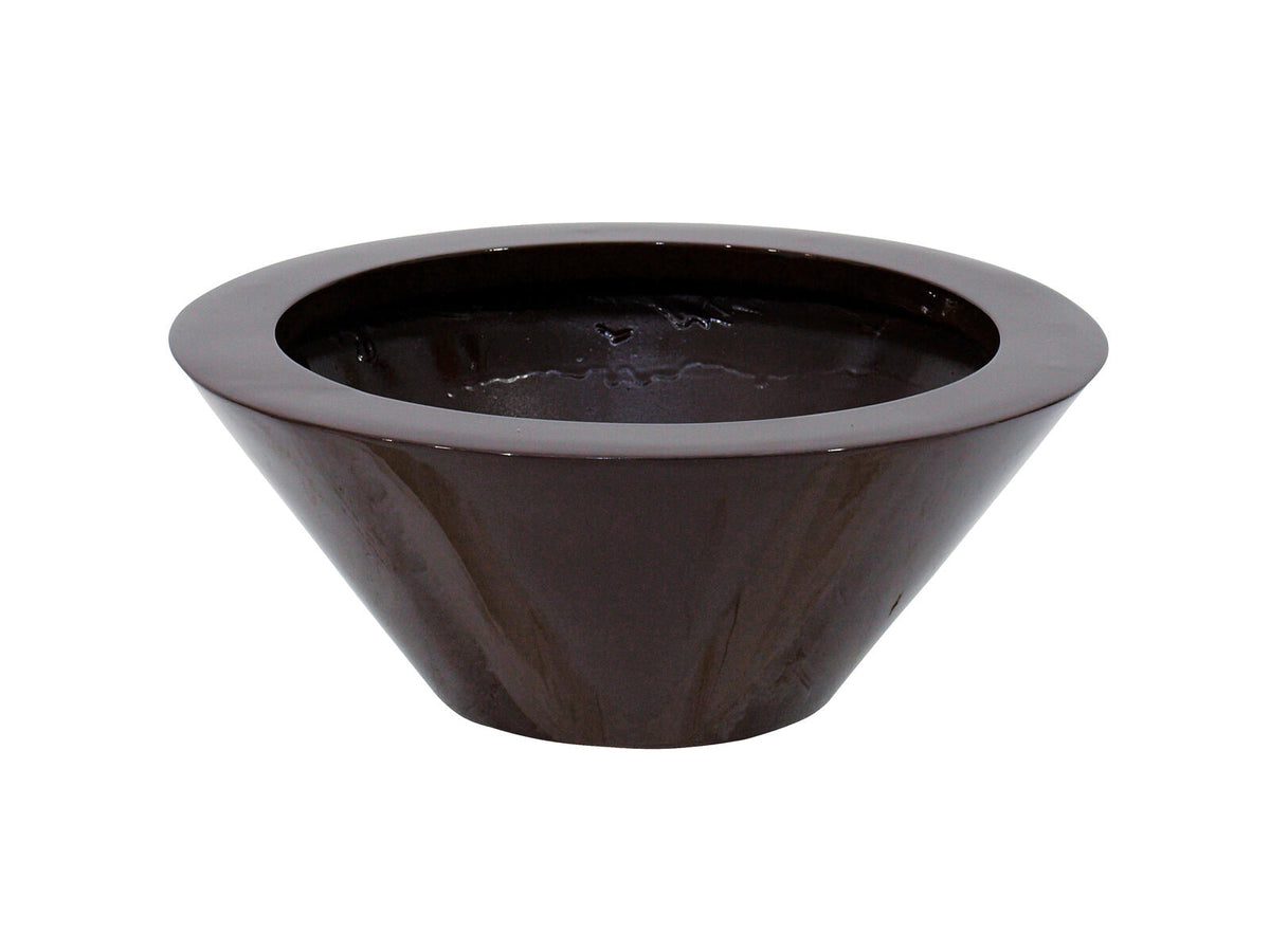 Europalms LEICHTSIN BOWL-15, braun, glänzend