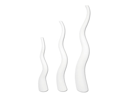 Europalms Designvase WAVE-125, weiß – Ansicht 2