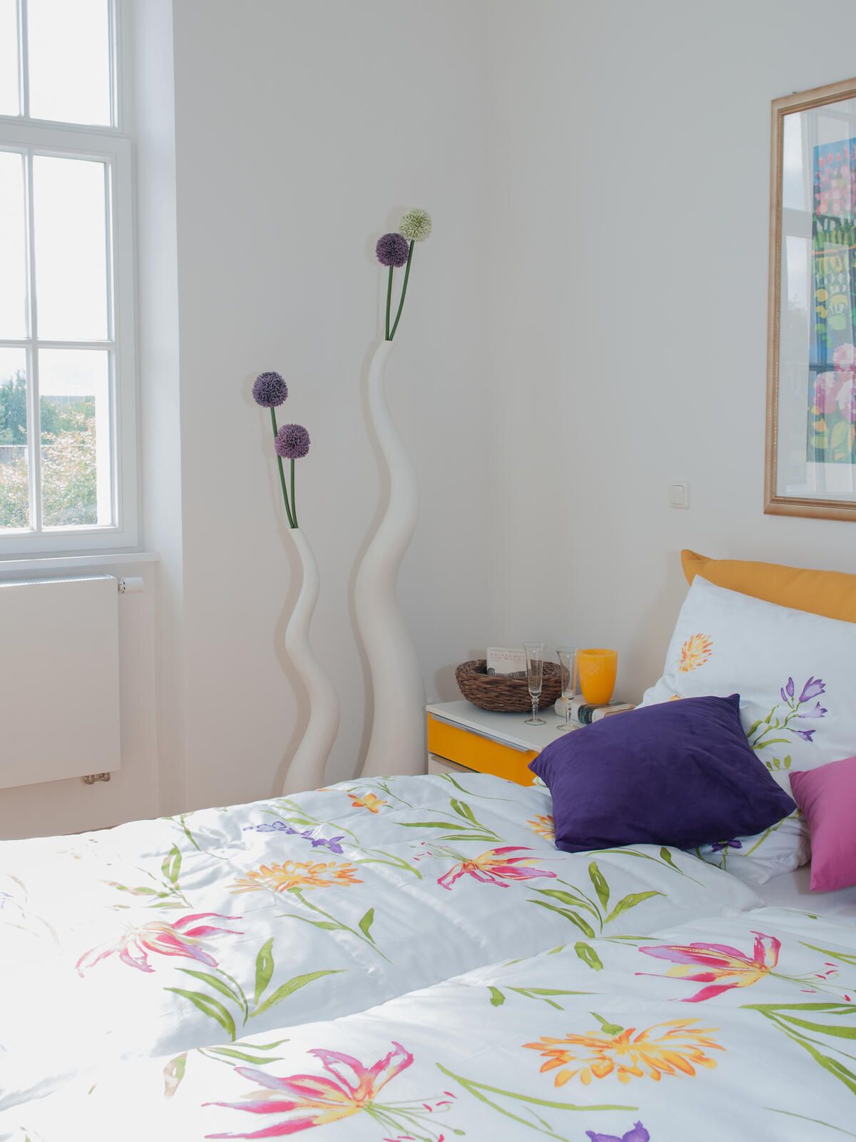 Europalms Designvase WAVE-100, weiß – Ansicht 6
