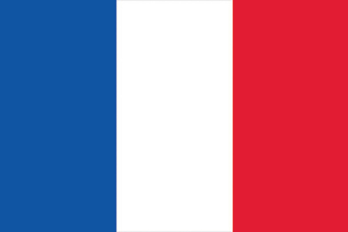 Europalms Flagge, Frankreich, 600x360cm
