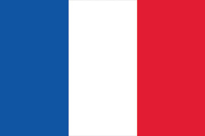 Europalms Flagge, Frankreich, 600x360cm