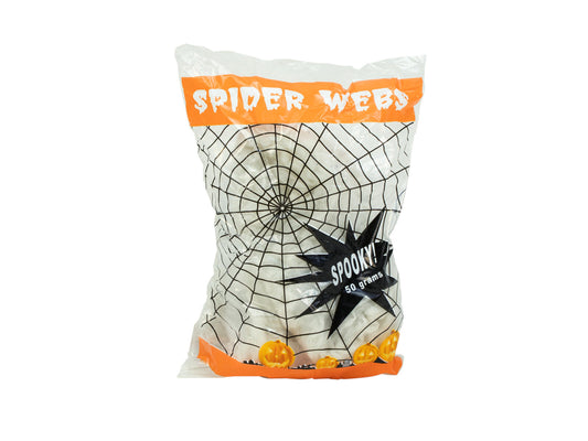 Europalms Halloween Spinnennetz weiß 50g