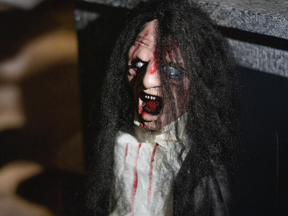 Europalms Halloween Figur Geist, animiert 95cm – Ansicht 5
